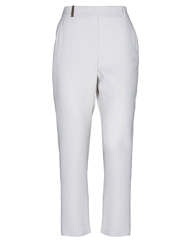 PESERICO Pantalone Grigio chiaro 96% Viscosa, 4% Elastan