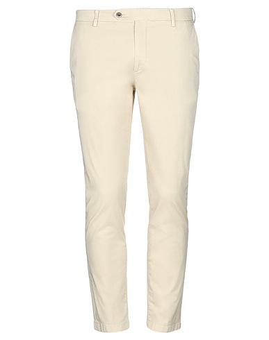 BE ABLE Casual pants Beige 98% Cotton, 2% Elastane