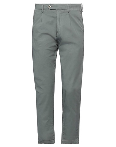 BE ABLE Casual trouser Grey 97% Cotton, 3% Elastane