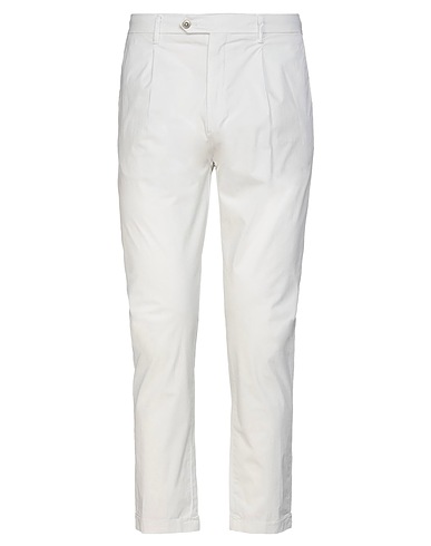 BE ABLE Casual pants Light grey 98% Cotton, 2% Elastane