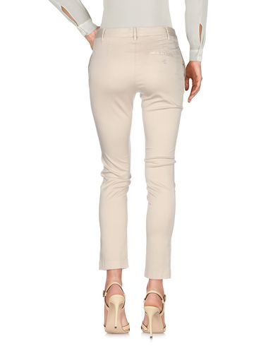 Shop Merci Italia Woman Pants Beige Size 4 Cotton, Elastane