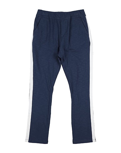 MANUEL RITZ Casual trouser Blue 94% Cotton, 6% Elastane
