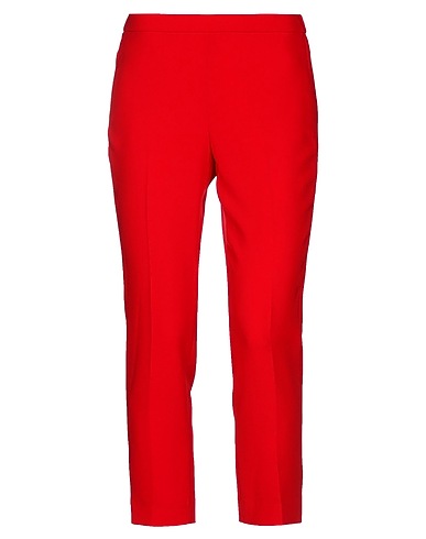 THEORY Casual trouser Red 65% Triacetate, 35% Polyester