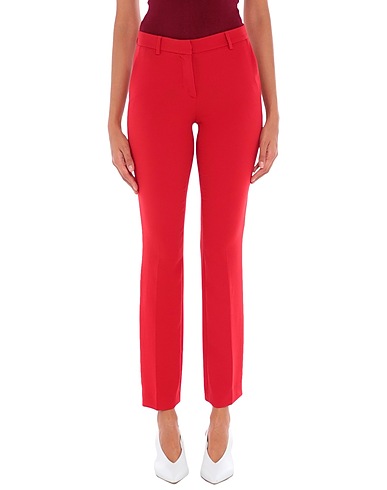 L' AUTRE CHOSE Pantalone Rosso 100% Poliestere