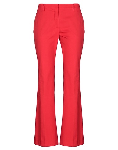 L' AUTRE CHOSE Casual trouser Red 70% Cotton, 26% Polyamide, 4% Elastane