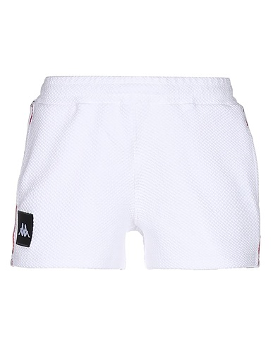 KAPPA Shorts & Bermuda Bianco 50% Cotone, 40% Poliestere, 10% Elastan