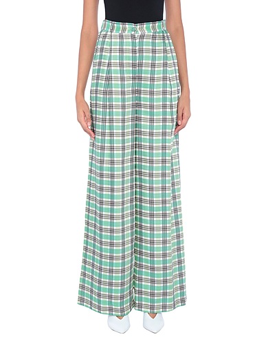 SUOLI Casual trouser Light green 100% Viscose