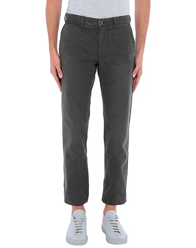 INCOTEX Casual pants Dark brown 100% Cotton