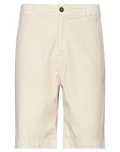 RE_HASH Shorts & Bermuda Ivory 99% Cotton, 1% Elastane
