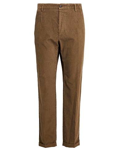 DOLCE&GABBANA Casual trouser Brown 100% Cotton