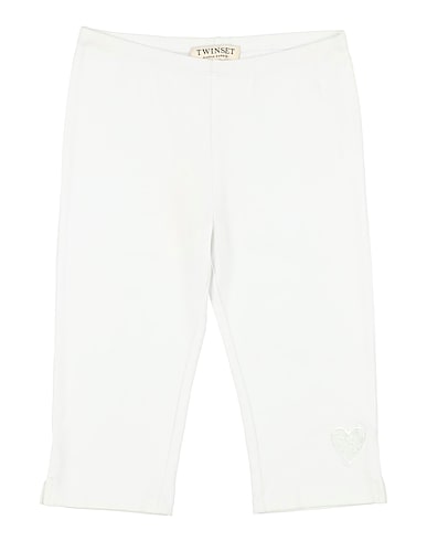 TWINSET Leggings BIANCO 95% Cotton, 5% Elastane