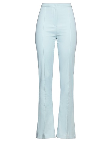 PATRIZIA PEPE Casual trouser Sky blue 48% Cotton, 45% Polyamide, 7% Elastane