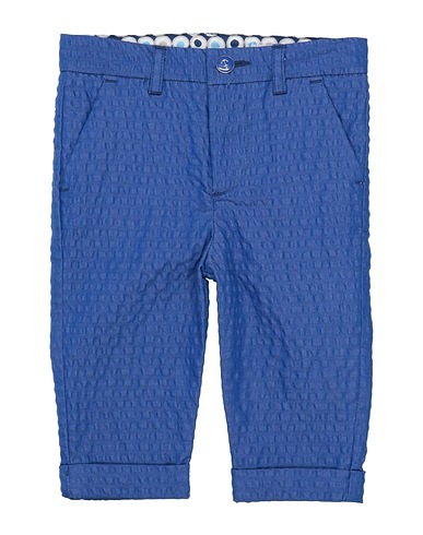 NEILL KATTER Casual pants Purple 97% Cotton, 3% Elastane