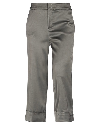 PT Torino Casual trouser Military green 64% Acetate, 32% Polyamide, 4% Elastane