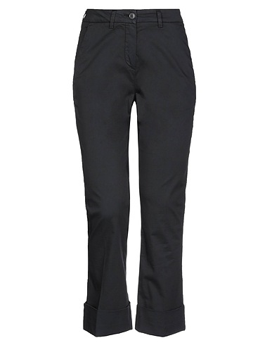 FAY Pantalón Negro 98% Algodón, 2% Elastán