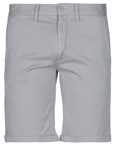 SUN 68 Shorts & Bermuda Grigio chiaro 97% Cotone, 3% Elastan