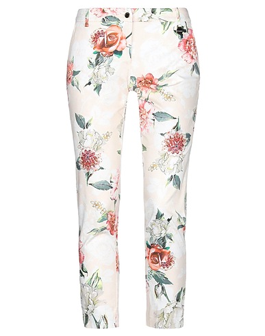 LUCKYLU  Milano Casual pants Light pink 95% Cotton, 5% Elastane