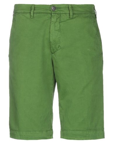 40weft Man Shorts & Bermuda Shorts Green Size 30 Cotton