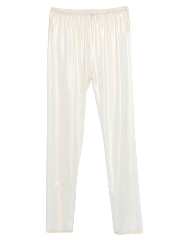 MES DEMOISELLES Pantalone Beige 92% Seta, 8% Elastan