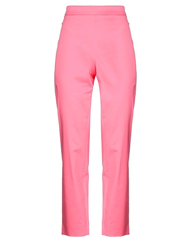 MOSCHINO Casual trouser Pink 96% Cotton, 4% Other Fibres