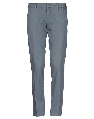 BARONIO Pantalone Grigio 98% Cotone, 2% Elastan