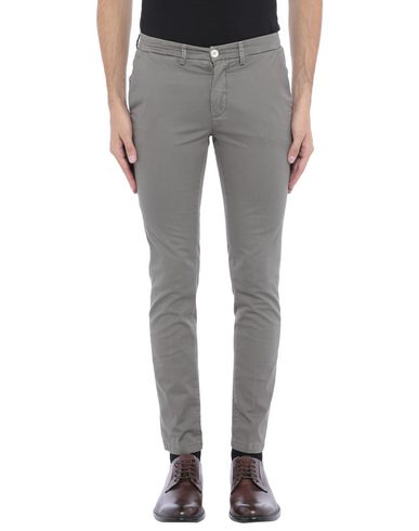 Yan Simmon Casual Pants In Dove Grey