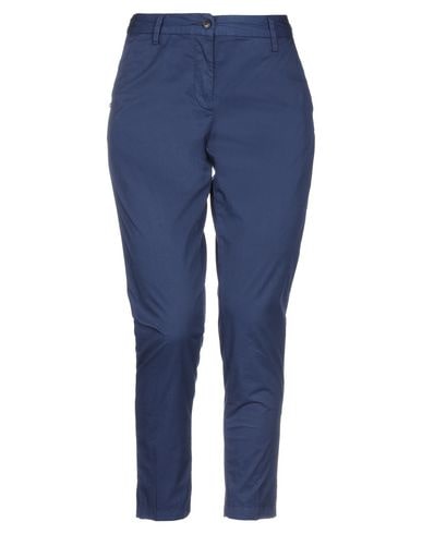 White Sand 88 Casual Pants In Blue