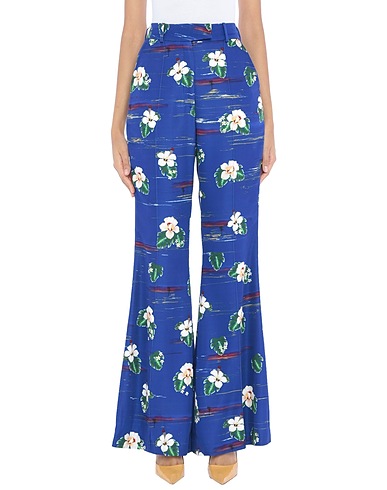 RACIL Casual trouser Blue 100% Viscose, PES - Polyethersulfone