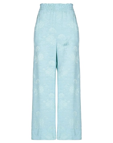 JUCCA Casual trouser Sky blue 100% Viscose
