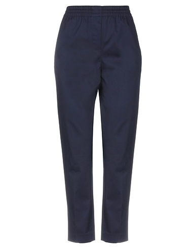 THEORY Casual pants Blue 98% Cotton, 2% Elastane, Cupro
