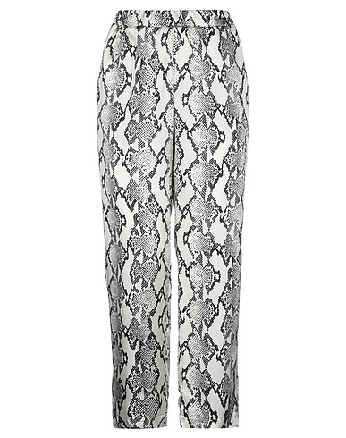 JUCCA Casual trouser Ivory 100% Viscose