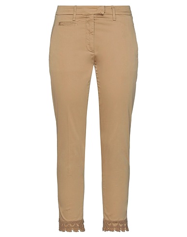 DONDUP Casual trouser Camel 97% Cotton, 3% Elastane