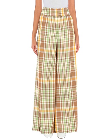 PT Torino Casual trouser Light green 100% Viscose