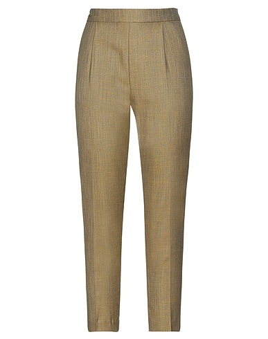 ERIKA CAVALLINI Pantalon Jaune-orange 100% Viscose