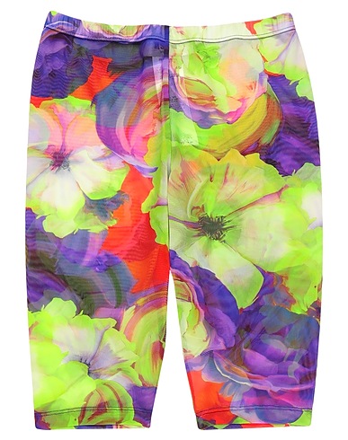 MSGM Shorts & Bermuda Lime green 96% Polyamide, 4% Elastane