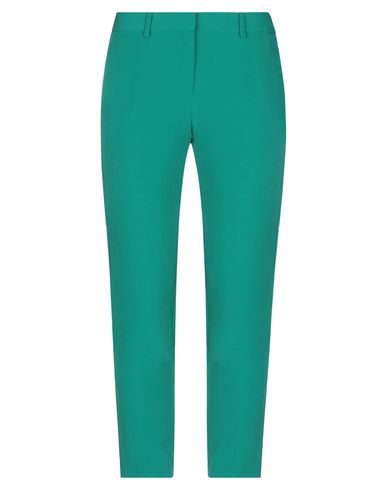 Space Simona Corsellini Casual Pants In Emerald Green