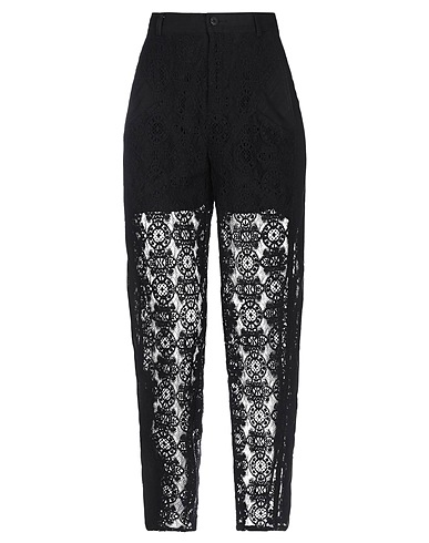 PHILOSOPHY di LORENZO SERAFINI Pantalone Nero 90% Cotone, 10% Poliammide