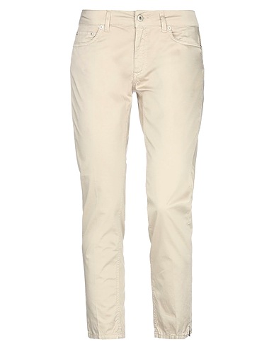DONDUP Casual trouser Beige 97% Cotton, 3% Elastane