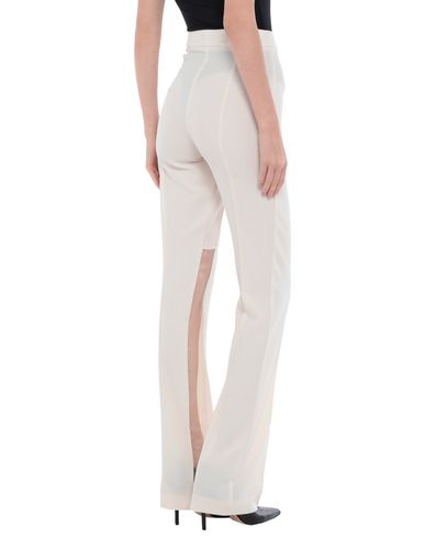 Shop Patrizia Pepe Sera Woman Pants Beige Size 10 Polyester, Elastane