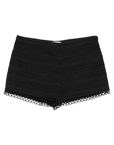 CHARO RUIZ IBIZA ショートパンツ＆バミューダパンツ ブラック コットン 90% / ポリエステル 10%