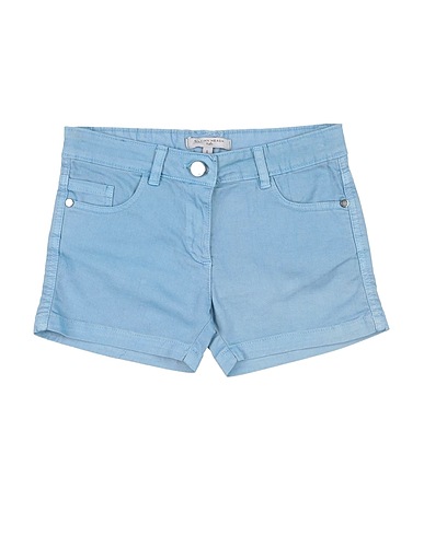 SILVIAN HEACH Shorts & Bermuda Sky blue 98% Cotton, 2% Elastane