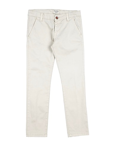 FRED MELLO Casual trouser Beige 98% Cotton, 2% Elastane