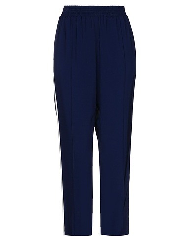 TWINSET Casual trouser Midnight blue 95% Viscose, 5% Elastane