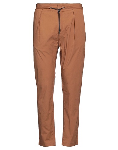 MICHAEL COAL Casual trouser Brown 97% Cotton, 3% Elastane
