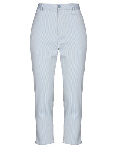 DONDUP Casual trouser Sky blue 60% Cotton, 28% Polyamide, 9% Polyester, 3% Elastane