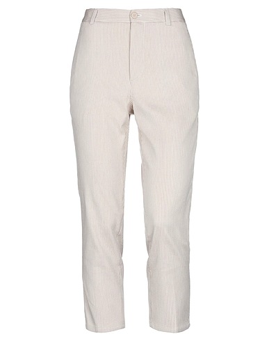 DONDUP Casual trouser Sand 60% Cotton, 28% Polyamide, 9% Polyester, 3% Elastane