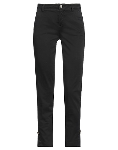 LIU •JO Pantalone Nero 96% Cotone, 4% Elastan