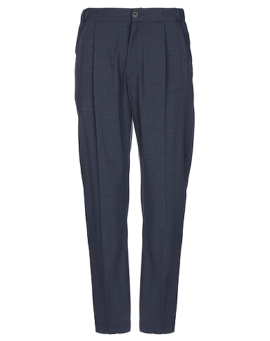 T-JACKET by TONELLO Casual trouser Midnight blue 76% Virgin Wool, 23% Polyester, 1% Elastane