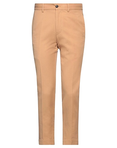 GRIFONI Casual trouser Sand 70% Cotton, 30% Linen
