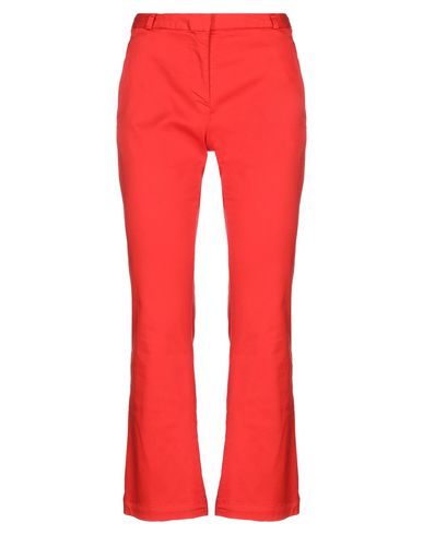 Merci .., Woman Pants Red Size 8 Cotton, Elastane